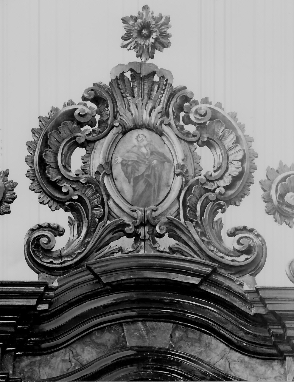 Dio Padre benedicente (dipinto, opera isolata) - ambito calabrese (sec. XVIII)