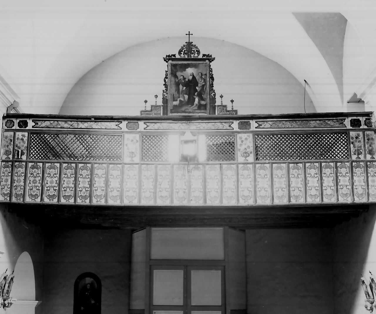 cantoria, opera isolata - bottega calabrese (sec. XVIII)