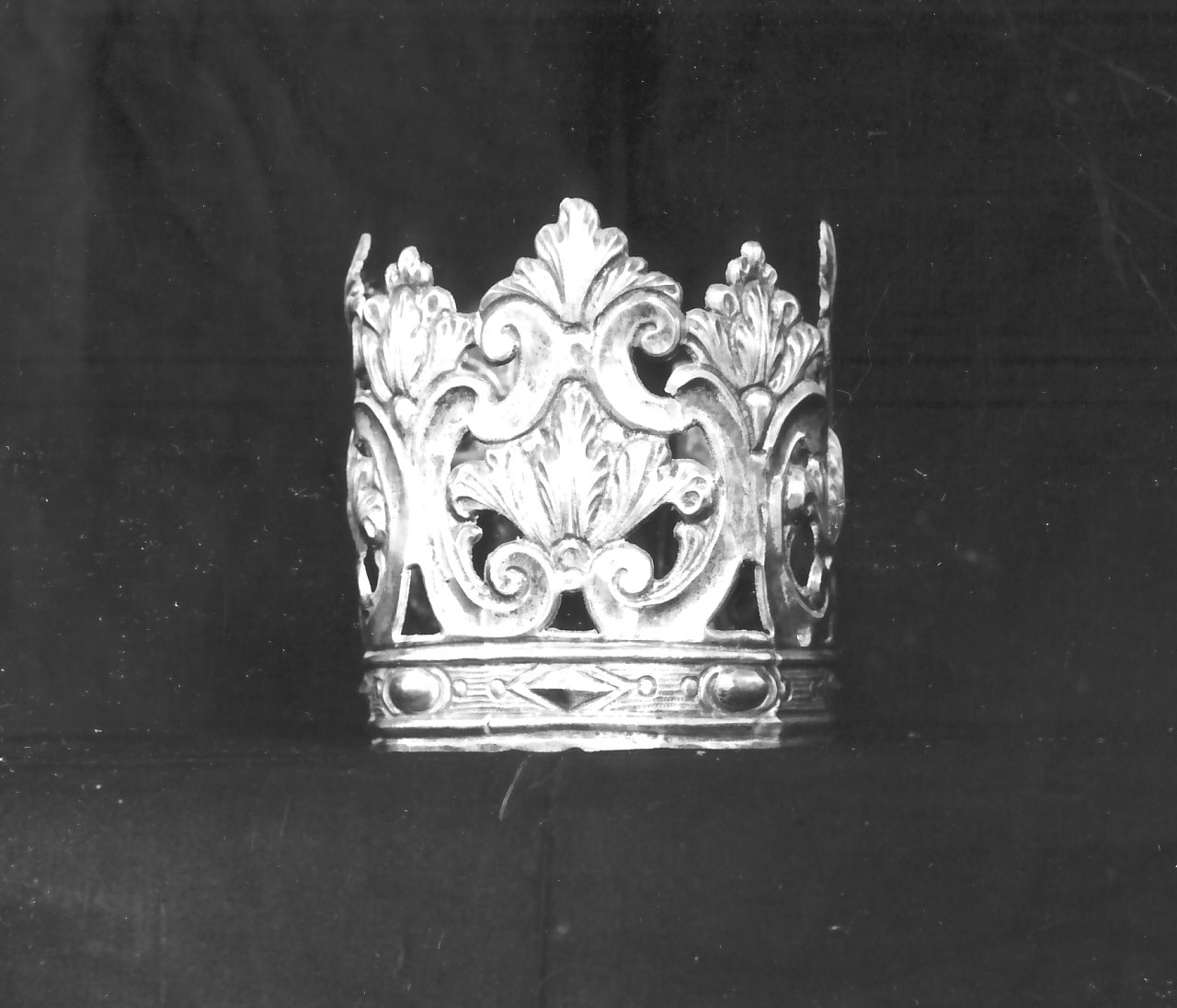 corona, opera isolata - bottega napoletana (sec. XVIII)