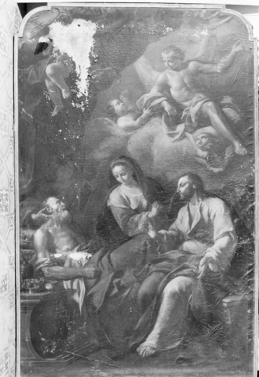 morte di San Giuseppe (dipinto, opera isolata) di Tomaioli Giuseppe (sec. XVIII)