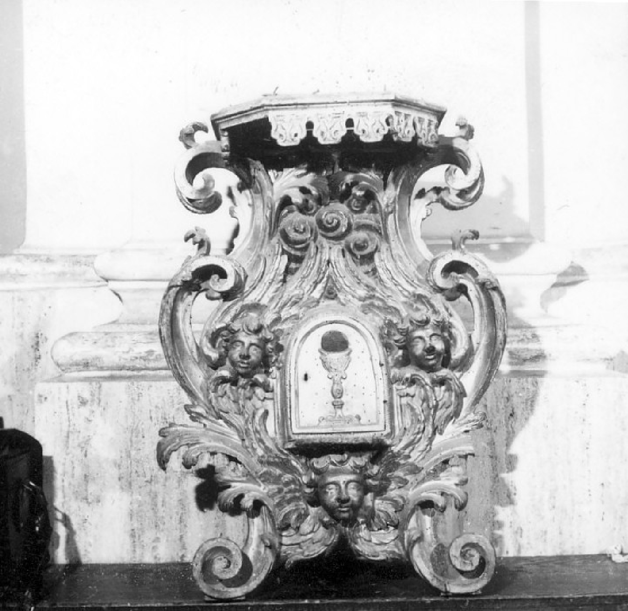 tabernacolo, opera isolata - bottega calabrese (sec. XVII)