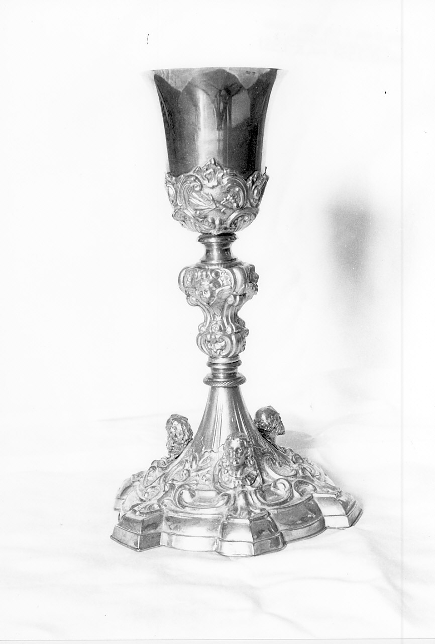 calice, opera isolata - bottega napoletana (fine/inizio secc. XIX/ XX)