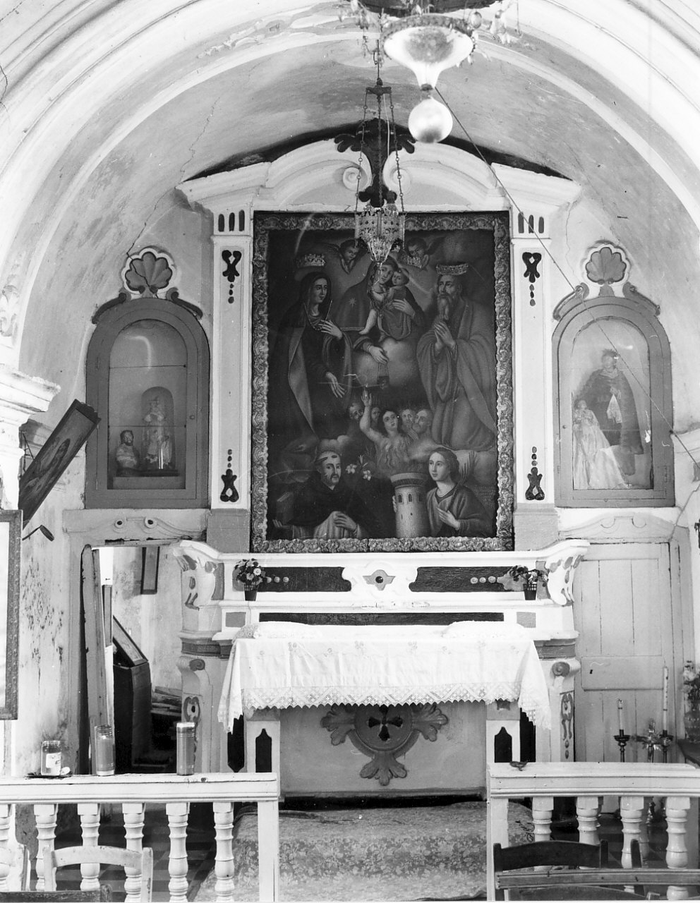 altare maggiore - bottega calabrese (seconda metà sec. XVIII)