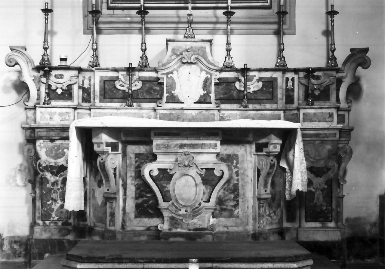 altare - bottega napoletana (sec. XVIII)