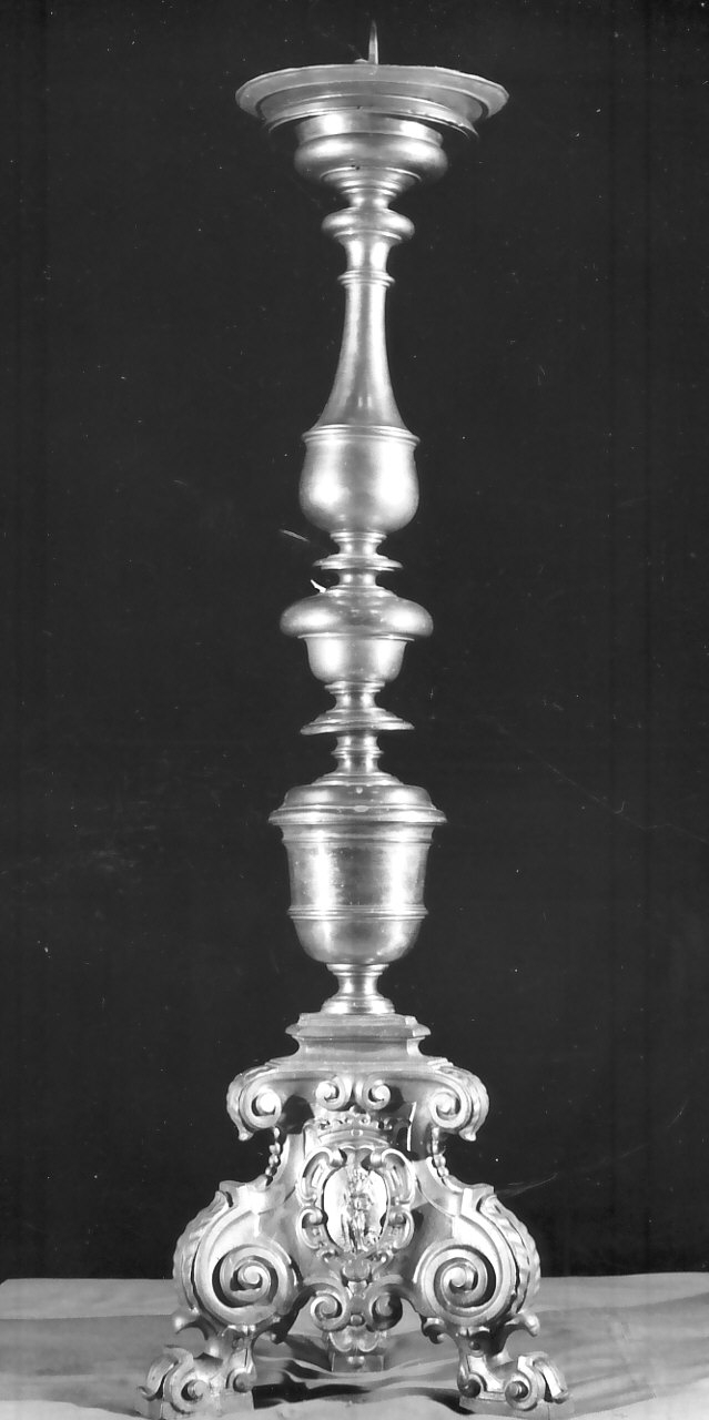 candeliere, serie - bottega napoletana (sec. XVIII)