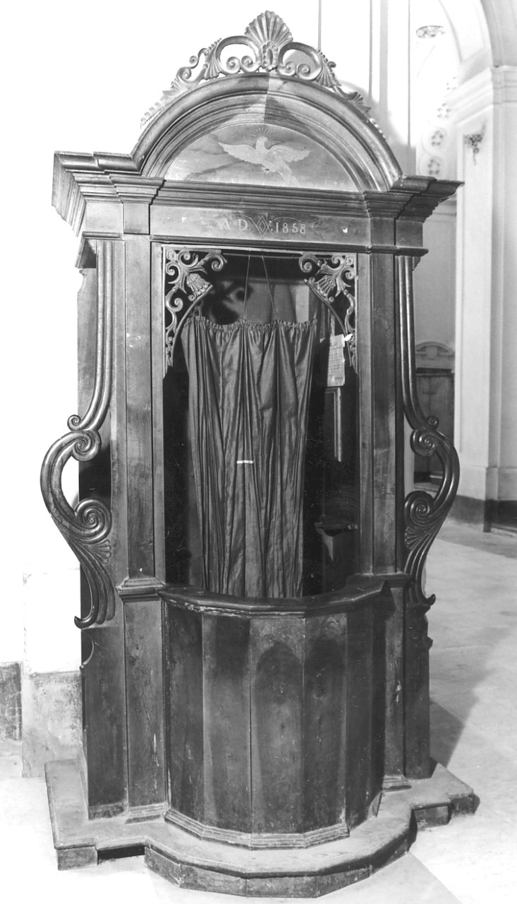 confessionale, serie - bottega calabrese (sec. XIX)