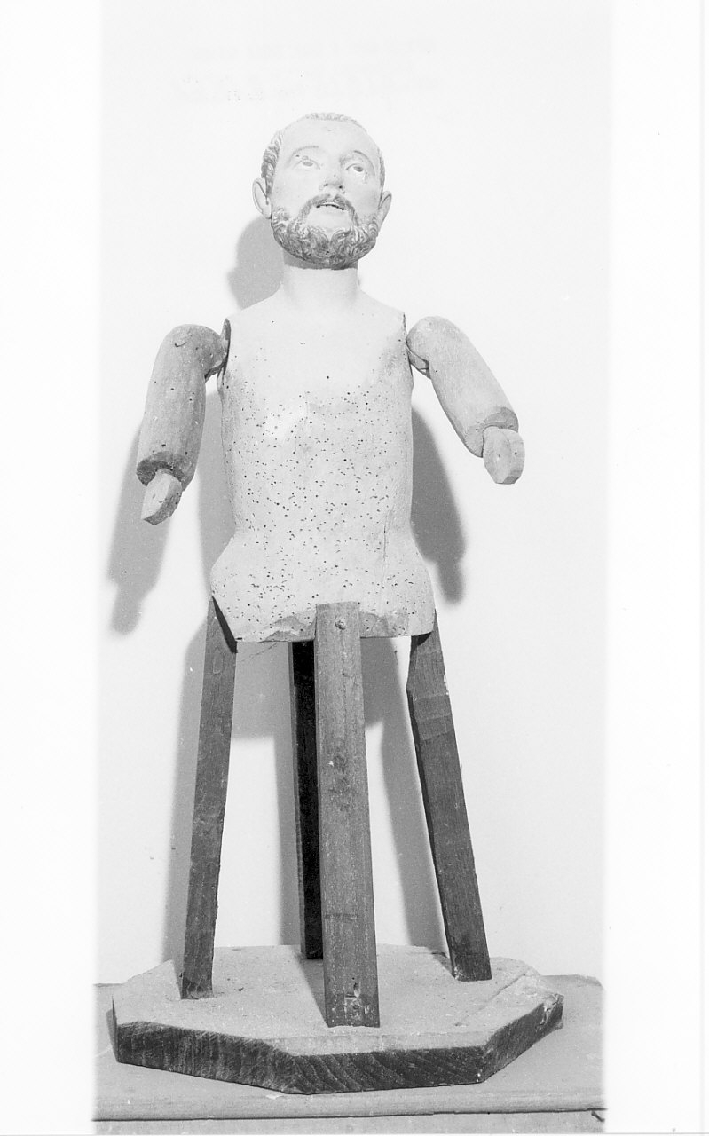 San Francesco Saverio (manichino, opera isolata) - bottega napoletana (fine sec. XVIII)