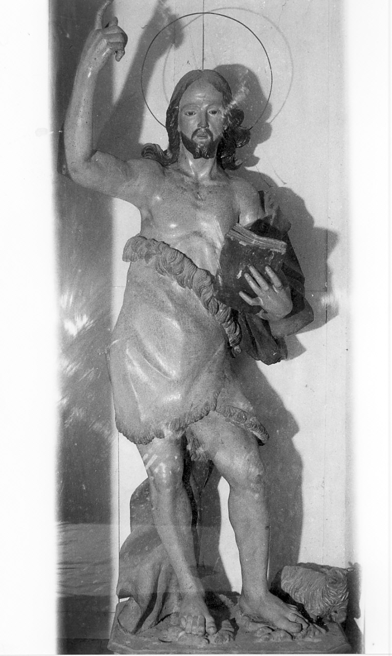San Giovanni Battista (statua, opera isolata) - bottega napoletana (sec. XIX)