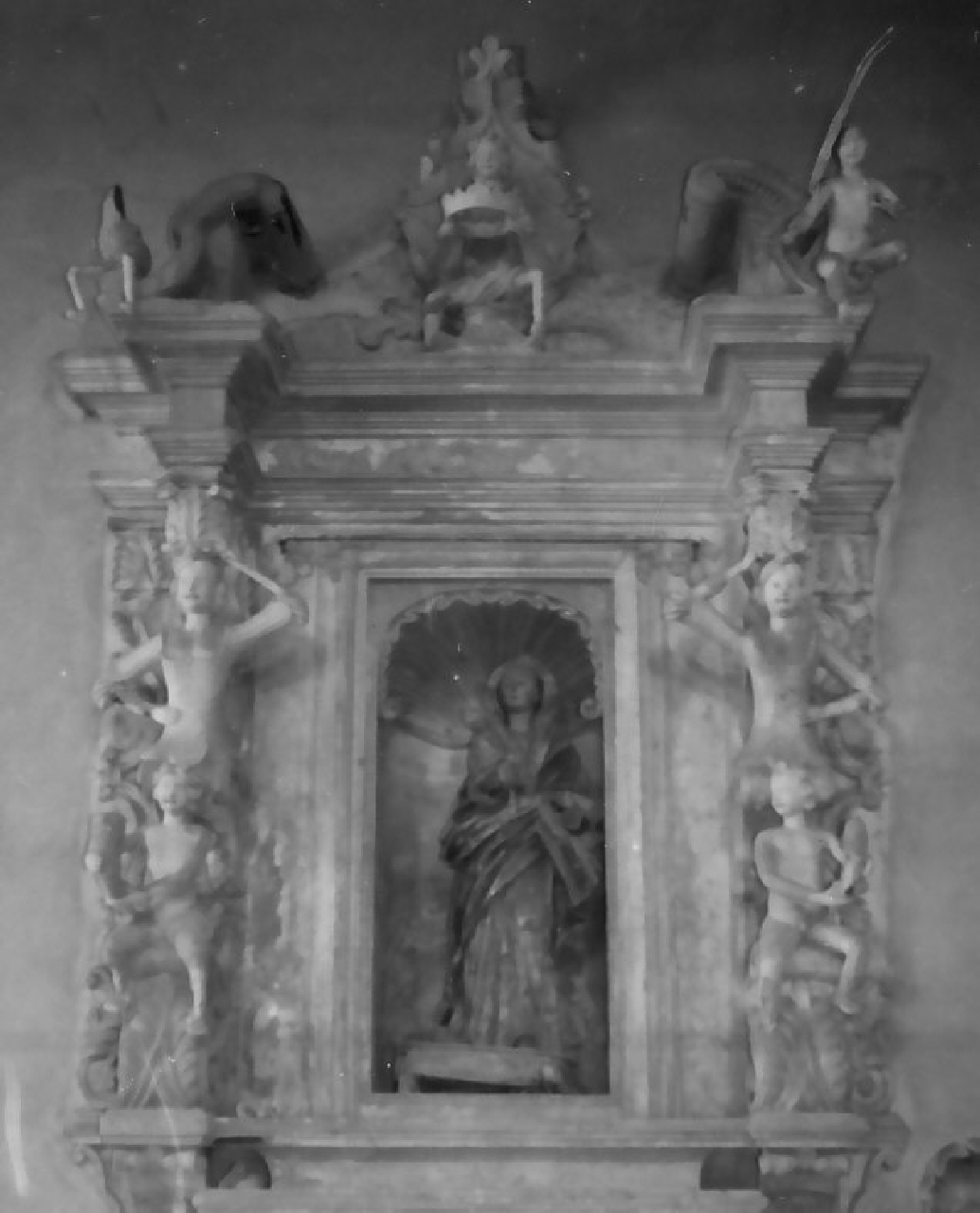 altare, coppia - bottega pugliese (metà sec. XVIII)