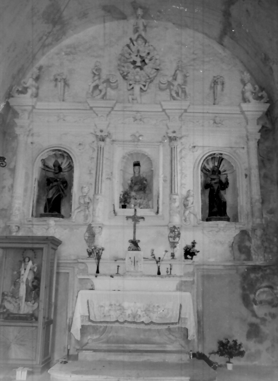 altare maggiore - bottega pugliese (metà sec. XVIII)