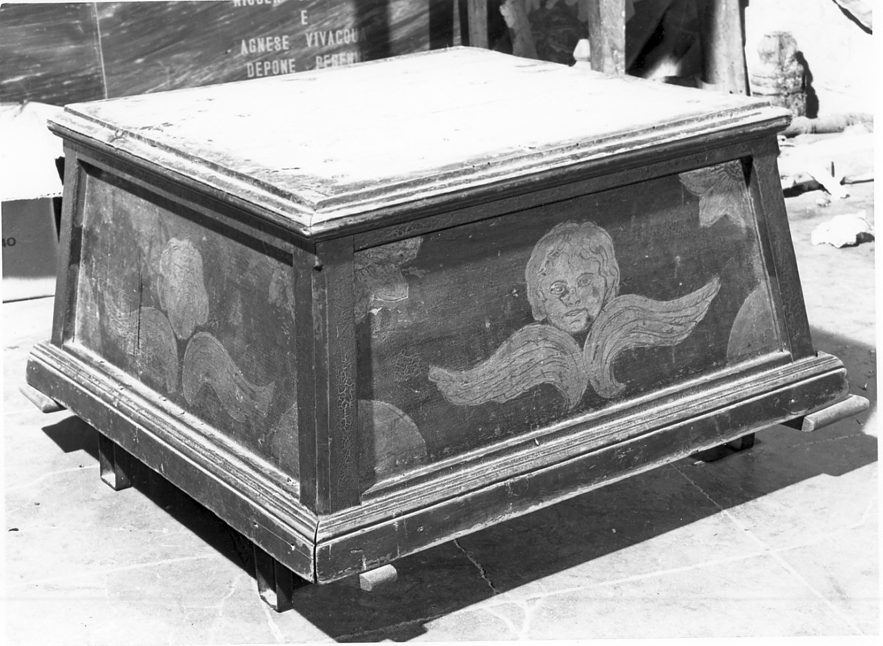 piedistallo di statua, opera isolata - bottega calabrese (sec. XIX)