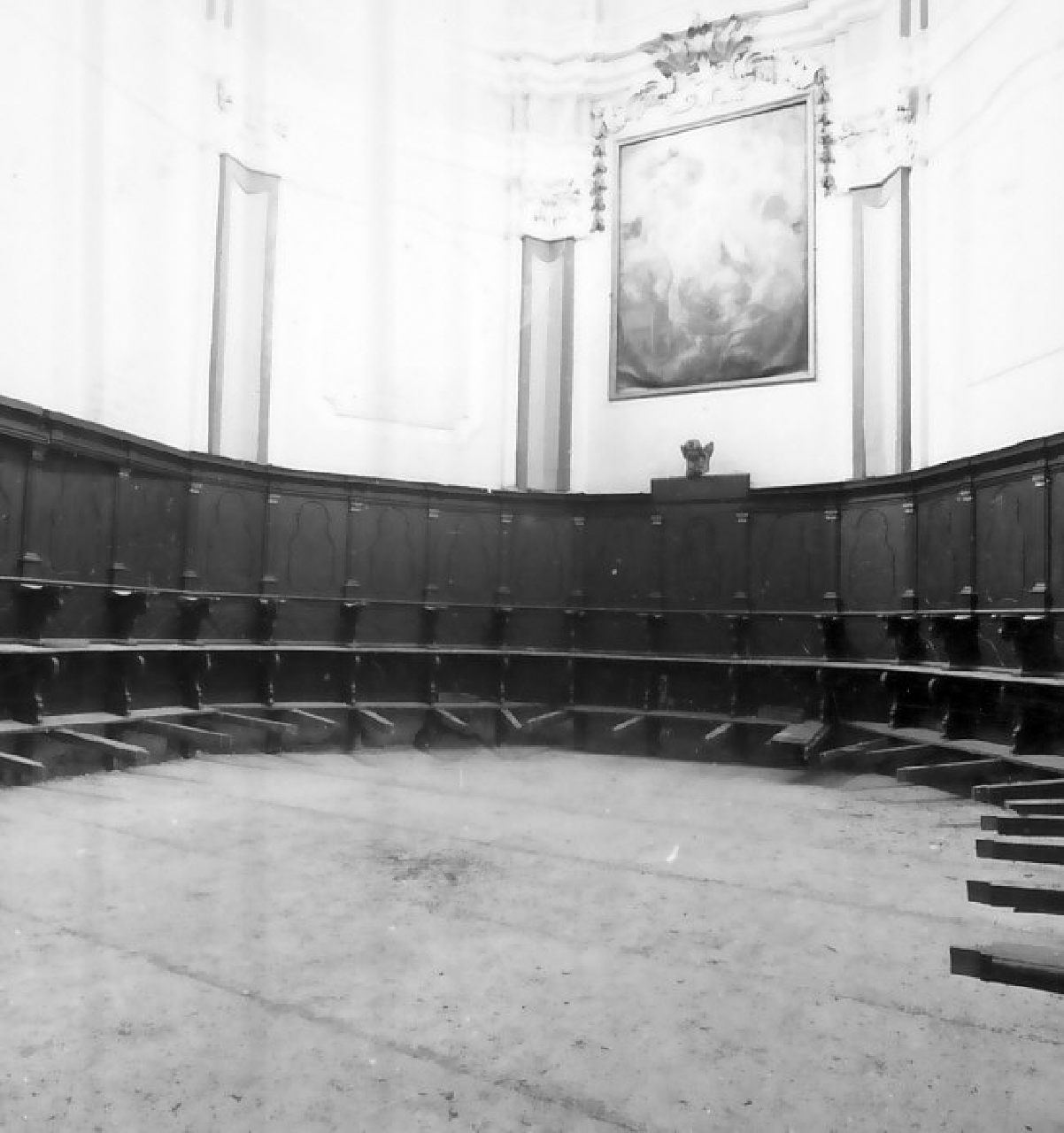 stalli del coro, opera isolata - bottega calabrese (sec. XIX)