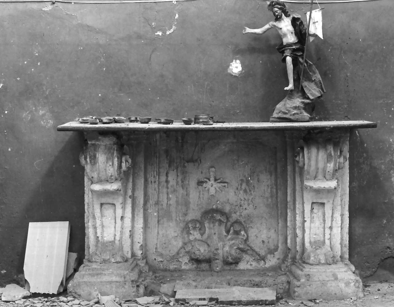 altare, opera isolata - bottega calabrese (sec. XVIII)