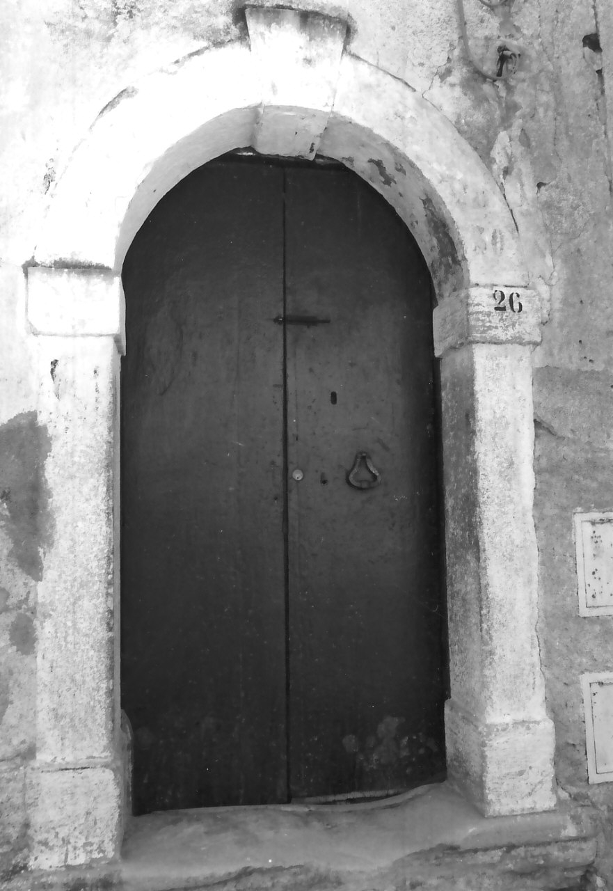 portale - bottega calabrese (fine sec. XIX)