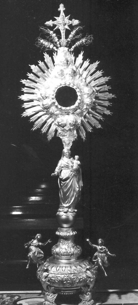 ostensorio - bottega Italia meridionale (sec. XIX)