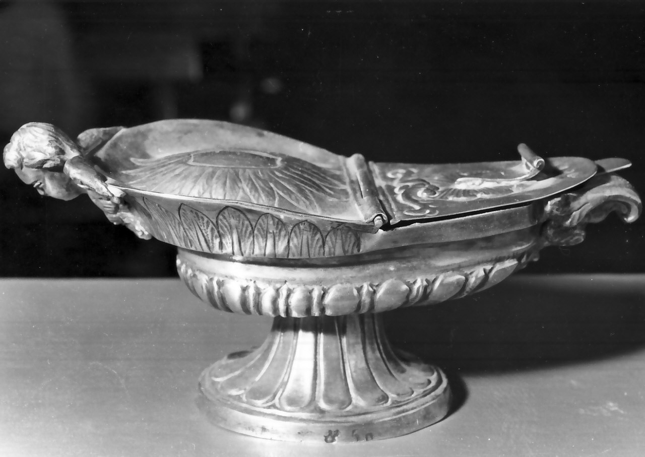 navicella portaincenso - bottega Italia meridionale (sec. XIX)