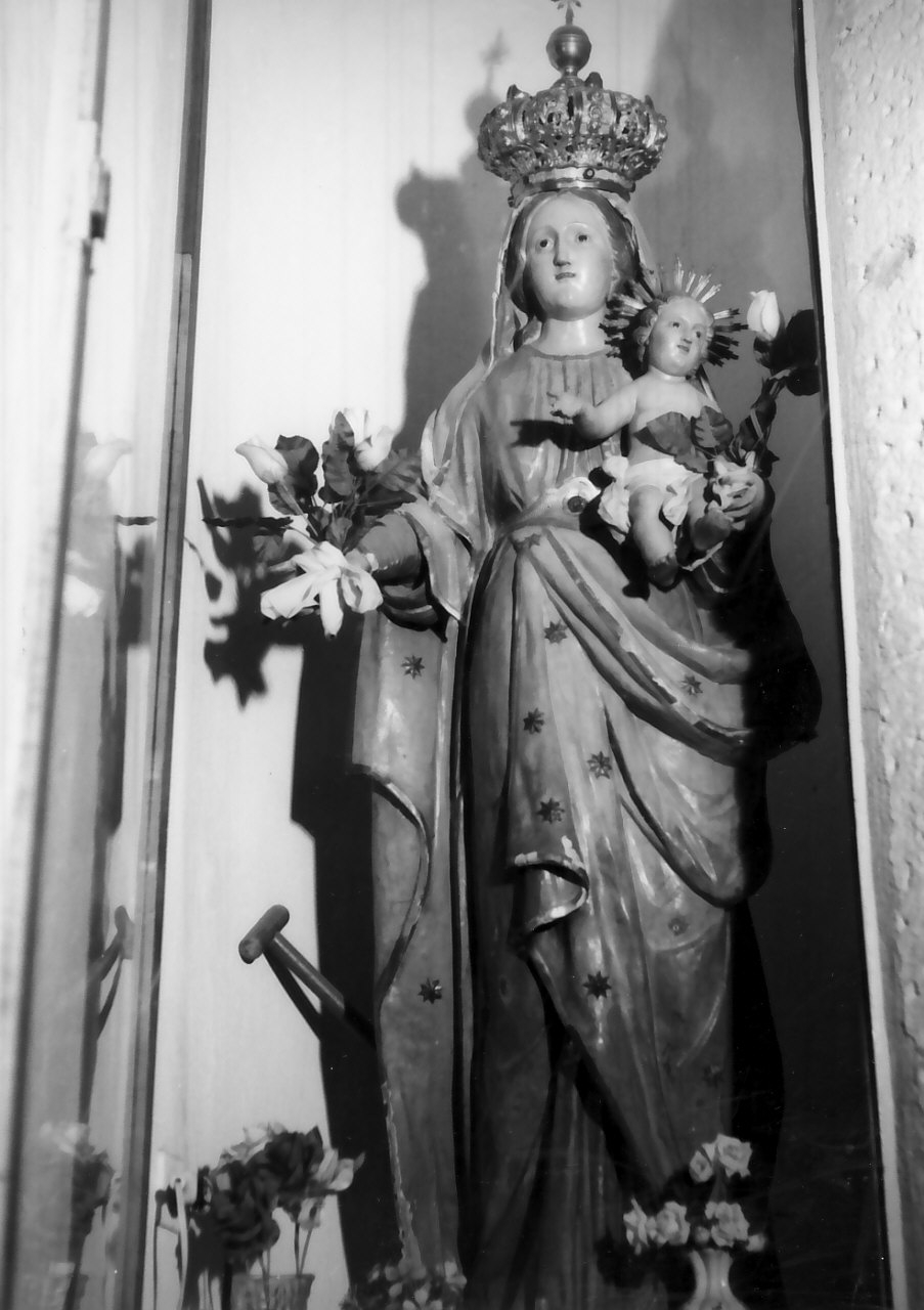 Madonna con Bambino (statua) - bottega Italia meridionale (sec. XIX)