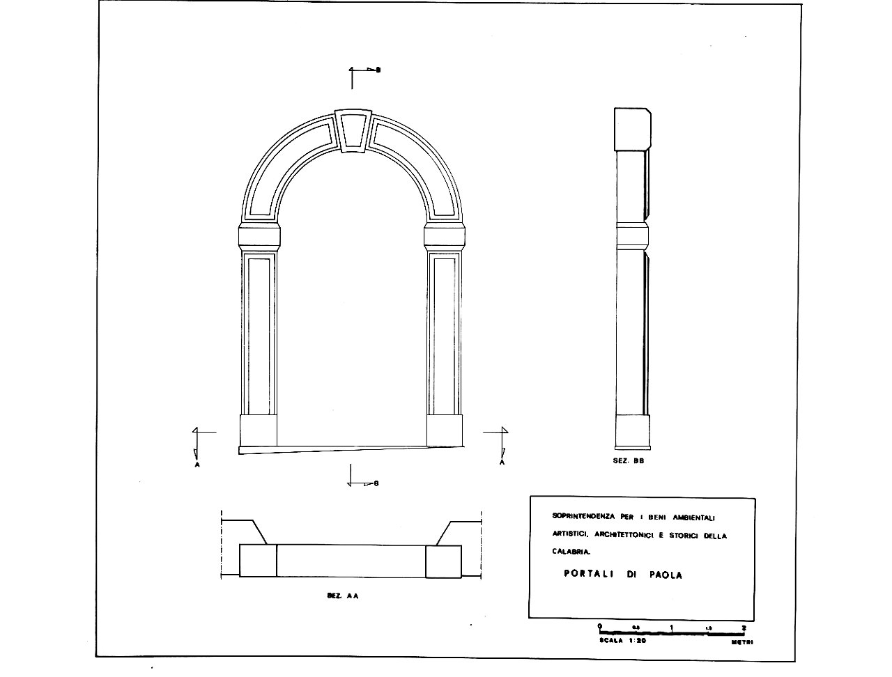 portale - bottega calabrese (sec. XVII)