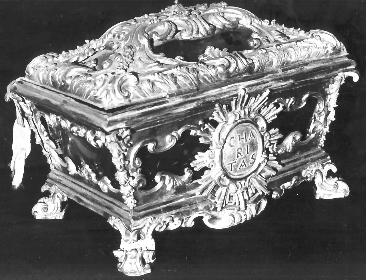 reliquiario - bottega Italia meridionale (sec. XVII)