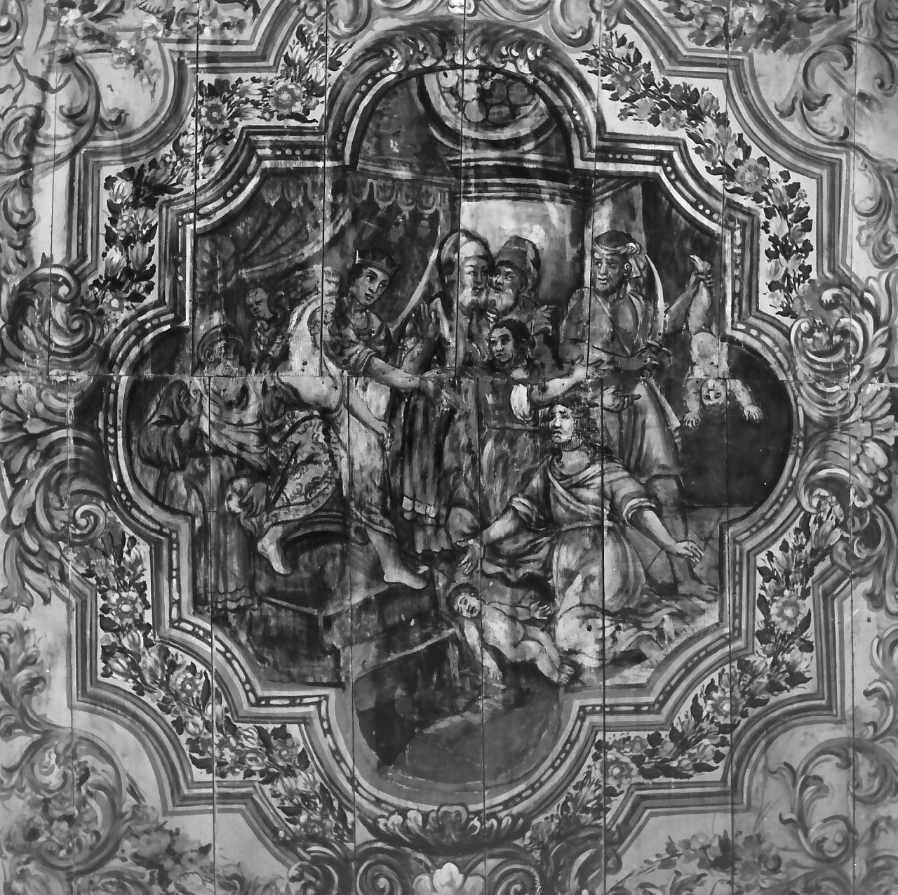 Giudizio di Salomone (dipinto) - ambito calabrese (sec. XVII)