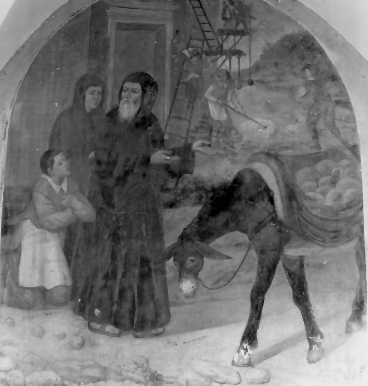 miracolo di San Francesco di Paola (dipinto) - ambito Italia meridionale (sec. XVII)