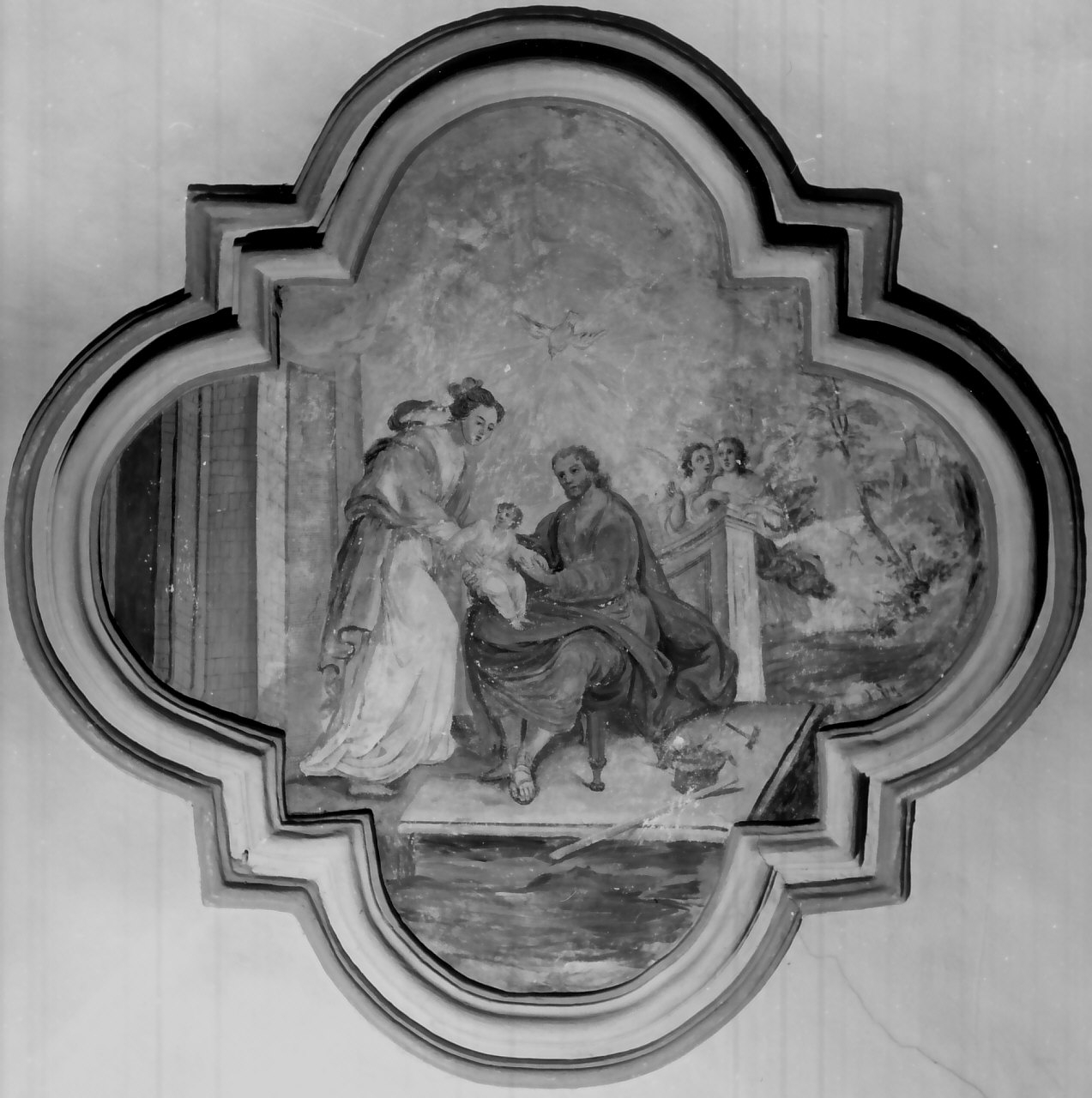 Sacra Famiglia (dipinto) - ambito Italia meridionale (fine sec. XVIII)