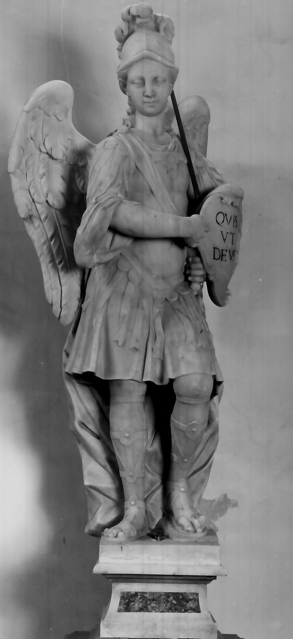 San Michele Arcangelo (statua) - bottega Italia meridionale (sec. XVI)