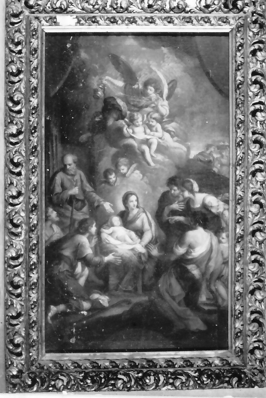 natività di Gesù (dipinto) di Conca Sebastiano (attribuito) (sec. XVIII)