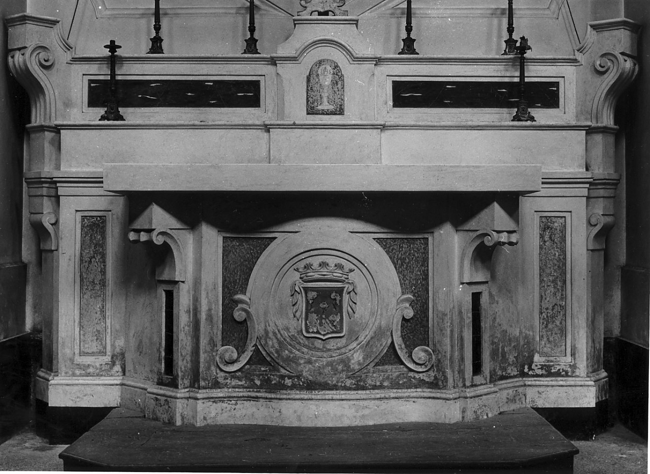 altare, opera isolata - bottega calabrese (sec. XVIII)