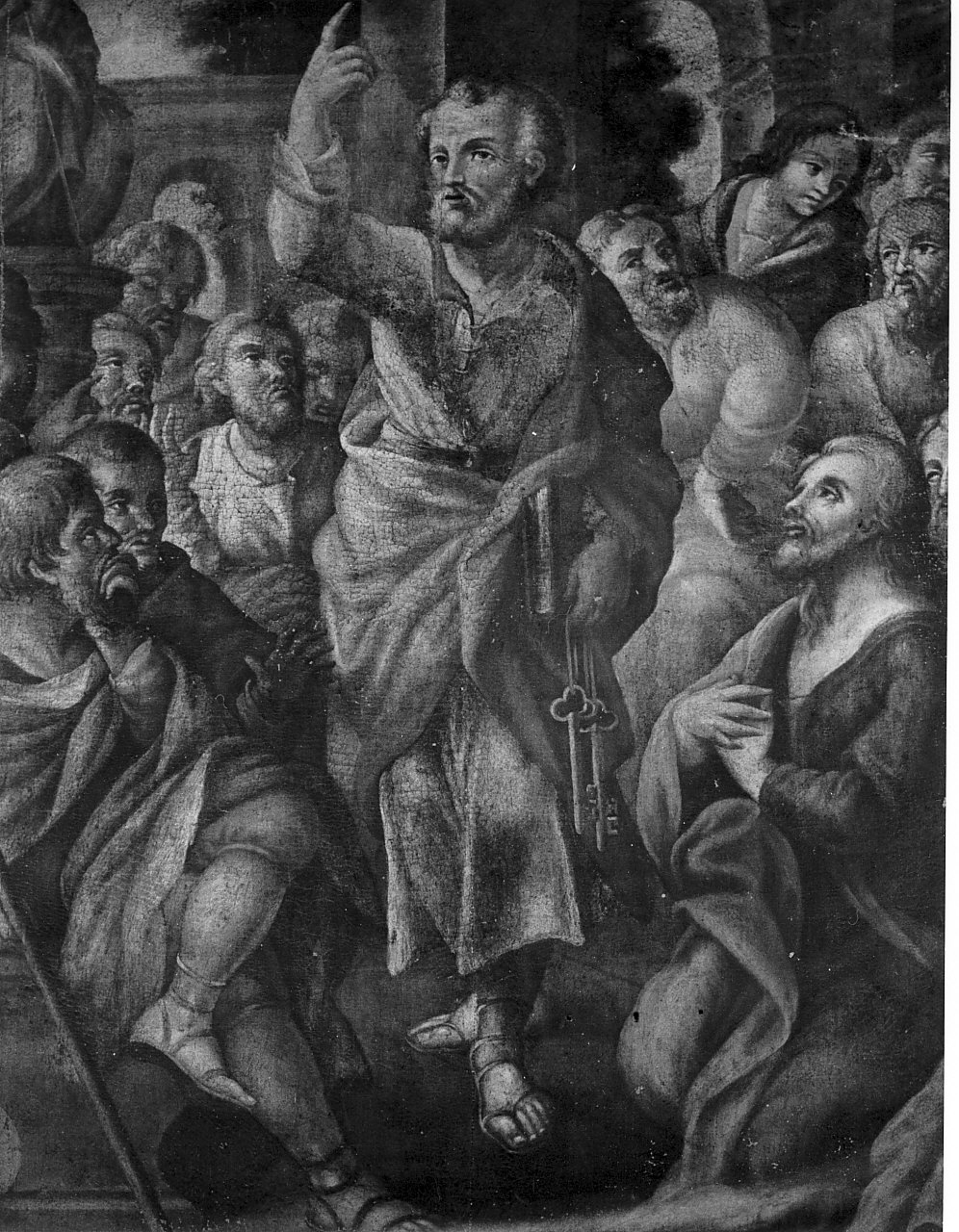 San Pietro (dipinto, opera isolata) - ambito Italia meridionale (sec. XVIII)