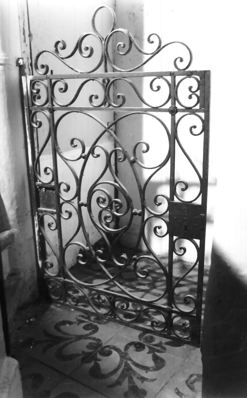 cancello - bottega Italia meridionale (seconda metà sec. XIX)