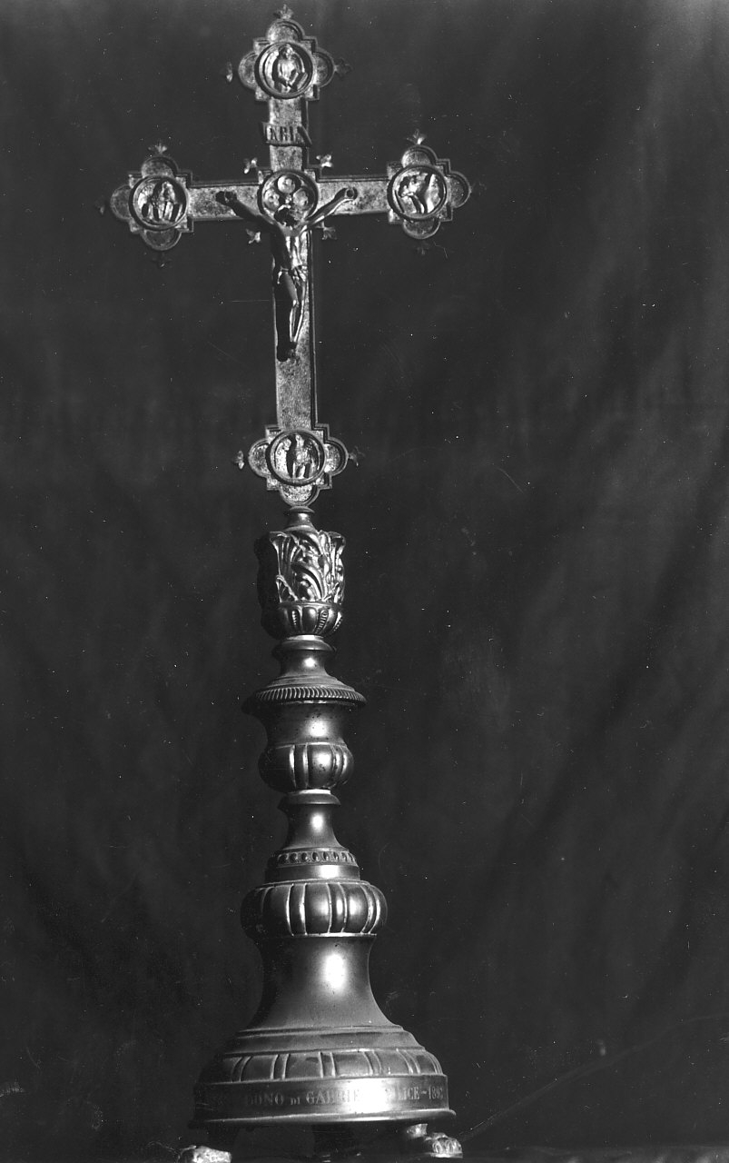 croce d'altare - bottega calabrese (sec. XIX)