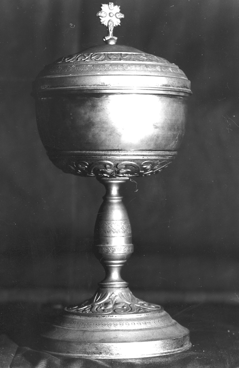 pisside - bottega Italia meridionale (fine sec. XIX)