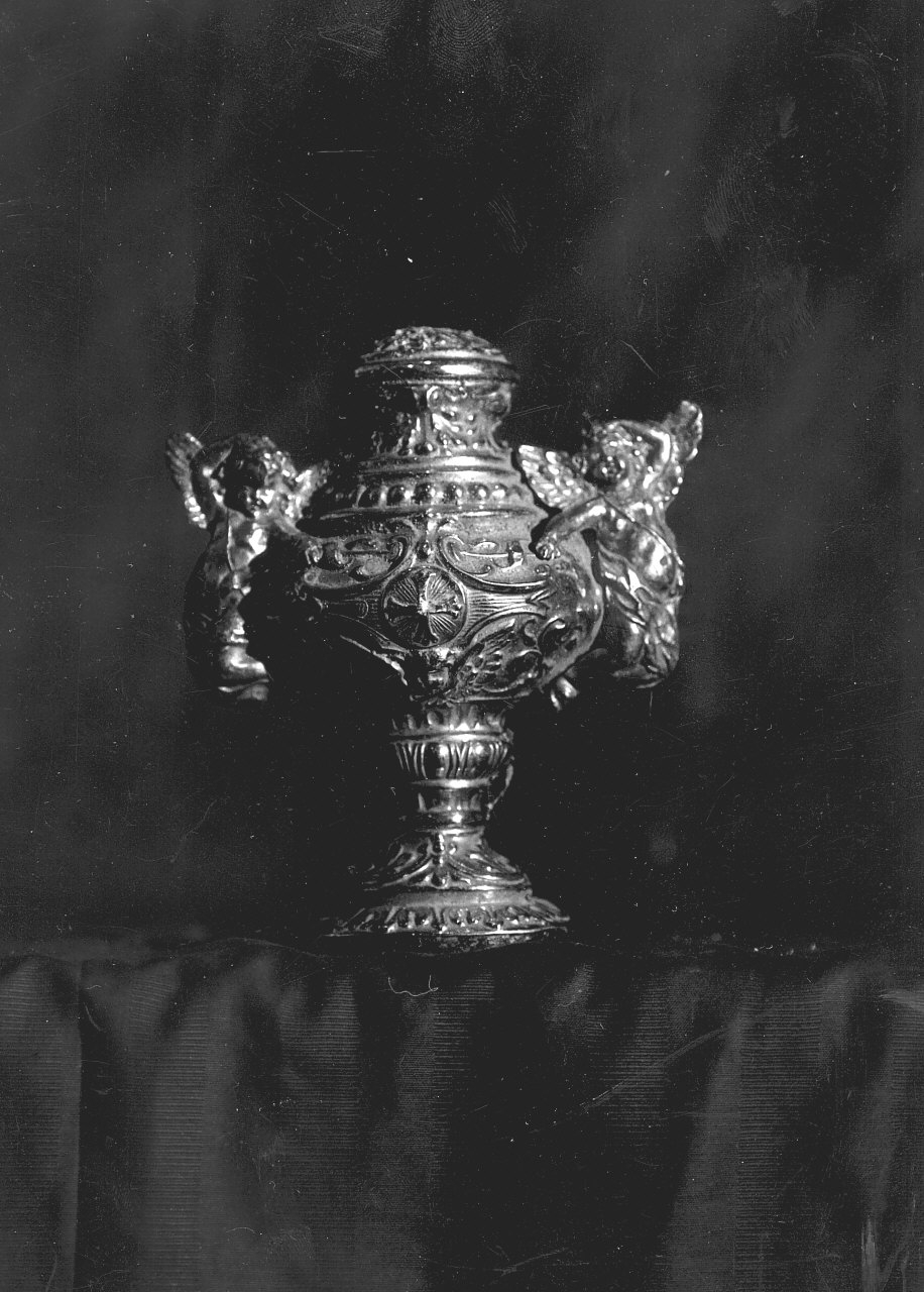 vasetto - bottega calabrese (seconda metà sec. XIX)