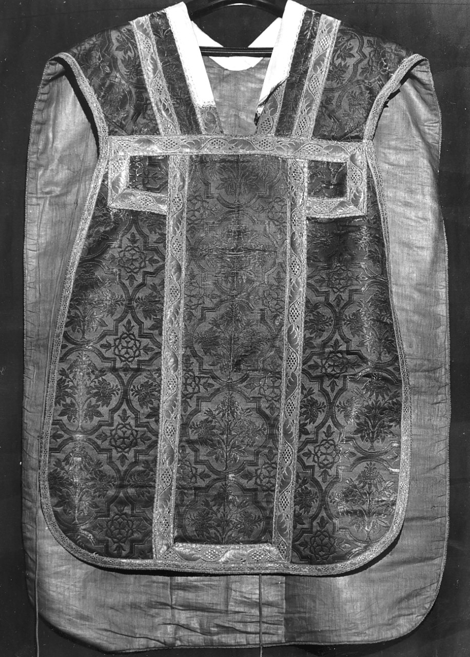 paramento liturgico - manifattura Italia meridionale (fine/inizio secc. XIX/ XX)