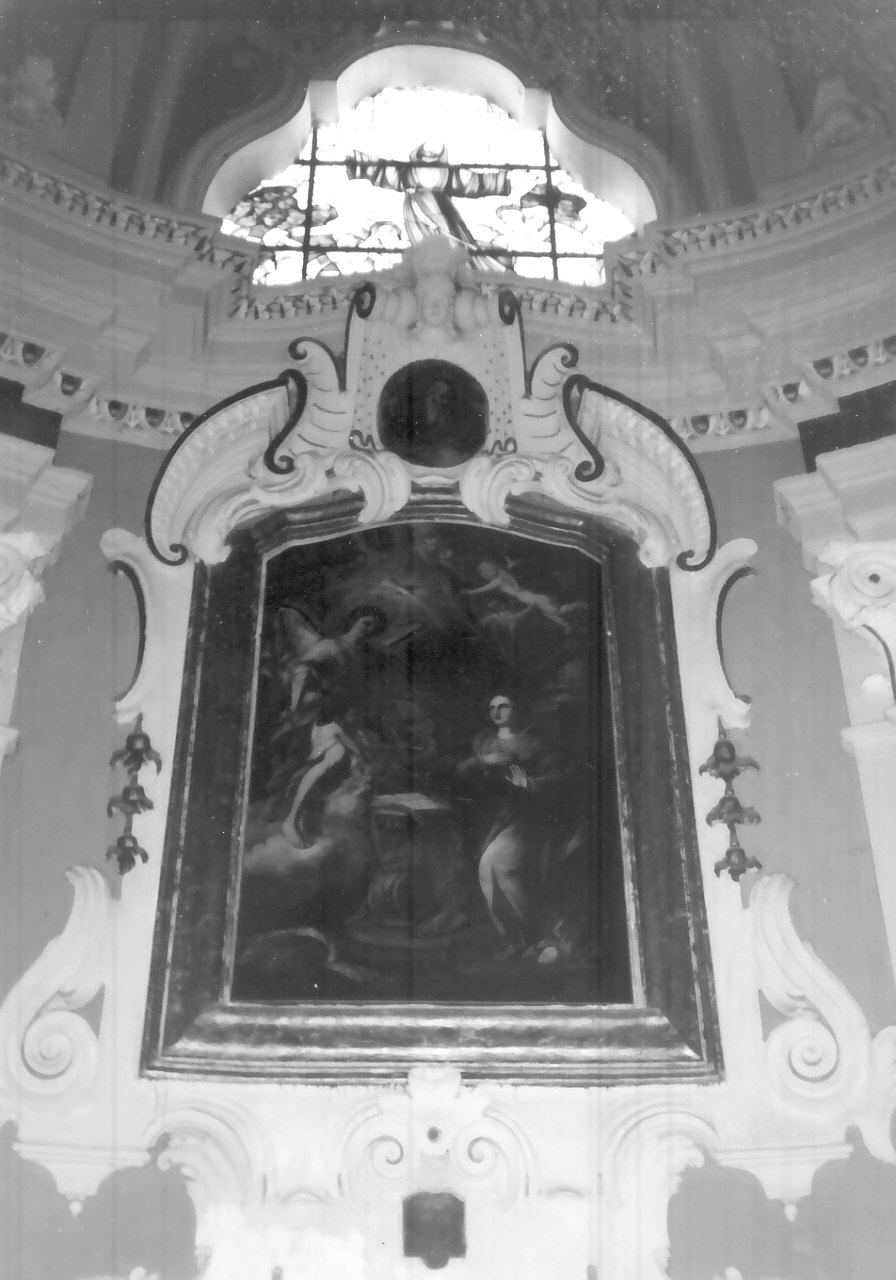 Annunciazione (dipinto, opera isolata) - ambito calabrese (sec. XVIII)