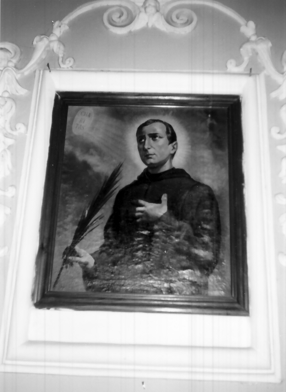 Beato Ferlon, ritratto di ecclesiastico (dipinto, opera isolata) - ambito Italia meridionale (sec. XIX)