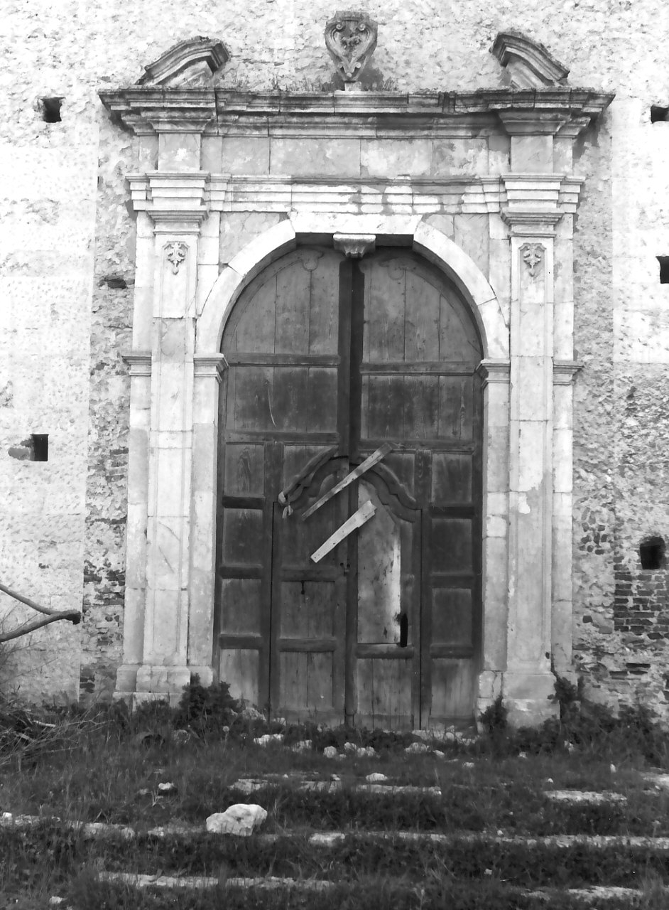 portale, opera isolata - bottega calabrese (sec. XVIII)