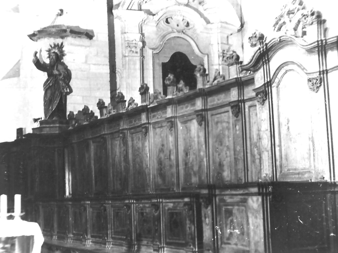 stalli del coro, serie di Leonetti Giuseppe (seconda metà, prima metà sec. XVIII, sec. XIX)