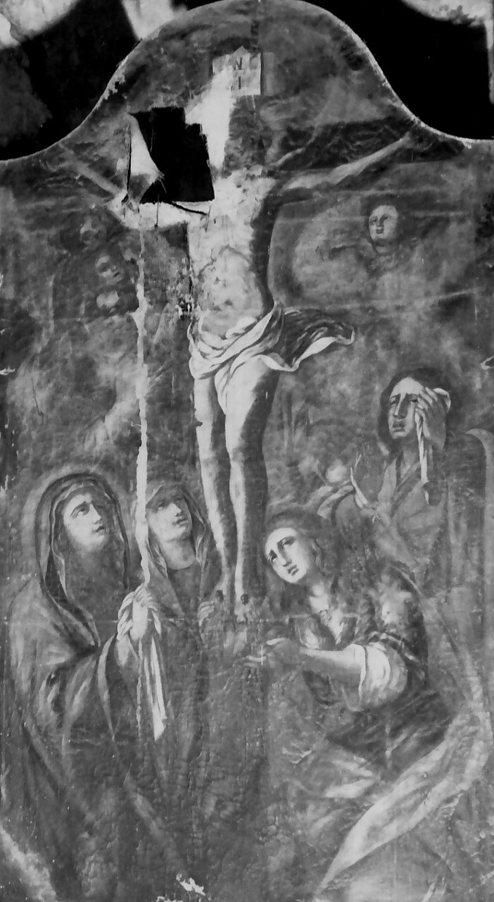 crocifissione di Cristo (dipinto) di Santanna Cristoforo (fine/inizio secc. XVIII/ XIX)