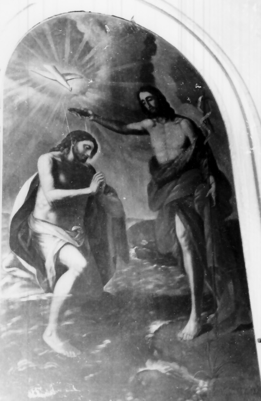 battesimo di Cristo (dipinto) di Santanna Cristoforo (fine/inizio secc. XVIII/ XIX)