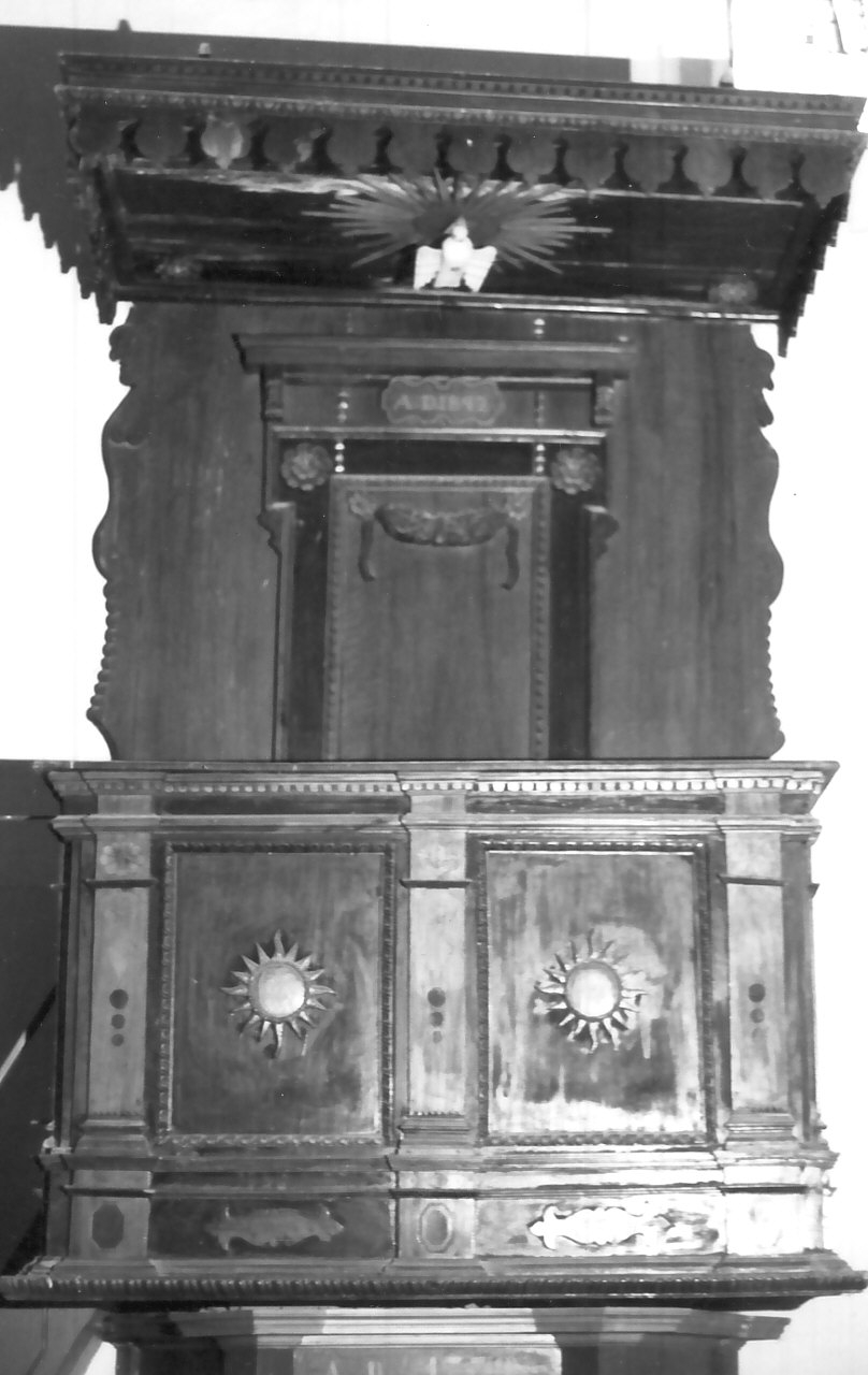 pulpito - bottega calabrese (sec. XIX)