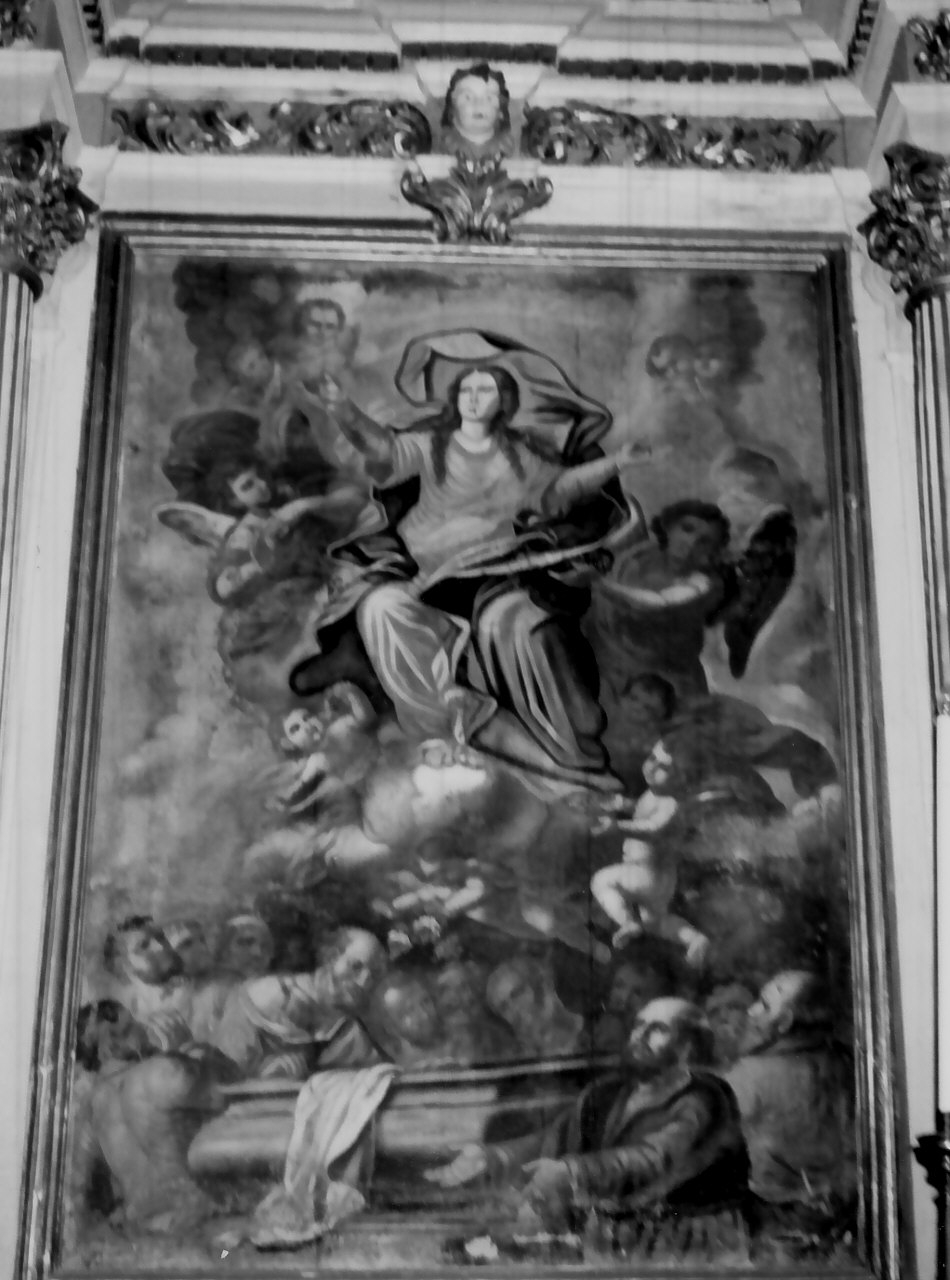 Madonna Assunta (pala d'altare) - ambito calabrese (sec. XVIII)