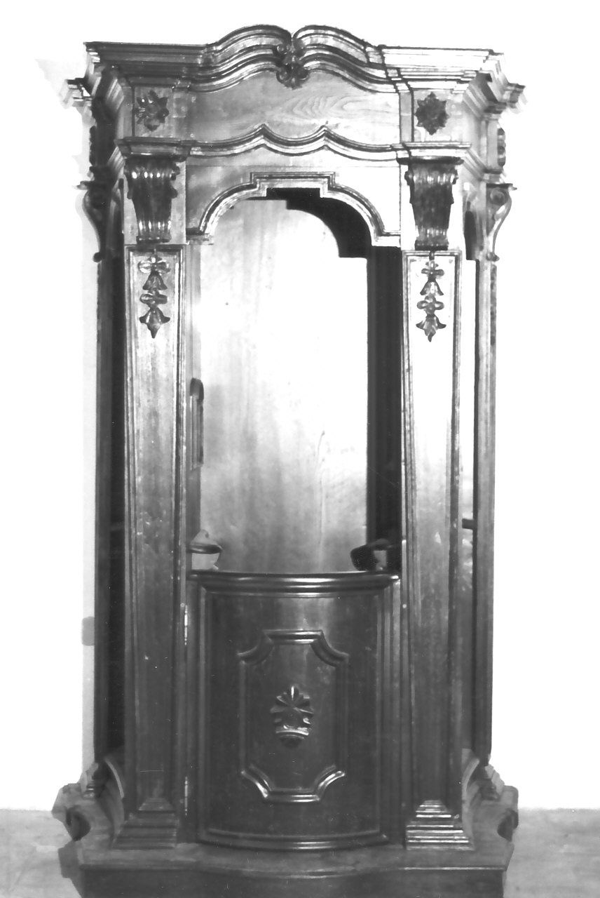 confessionale - bottega calabrese (seconda metà sec. XVIII)