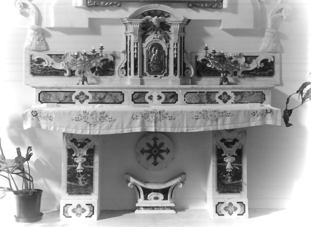 altare, opera isolata - bottega calabrese (seconda metà sec. XVIII)