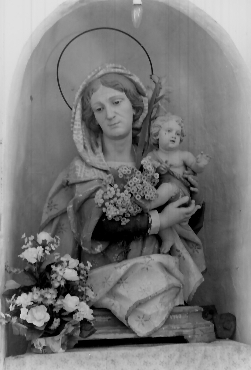 Sant'Elisabetta con San Giovannino (busto, opera isolata) - bottega Italia meridionale (seconda metà sec. XVIII)