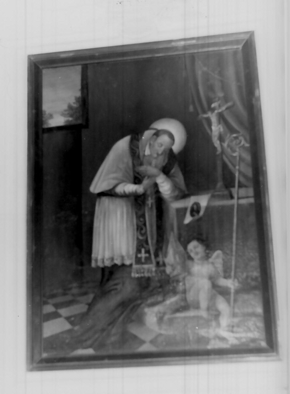 Sant'Alfonso (dipinto, opera isolata) - ambito Italia meridionale (secc. XIX/ XX)