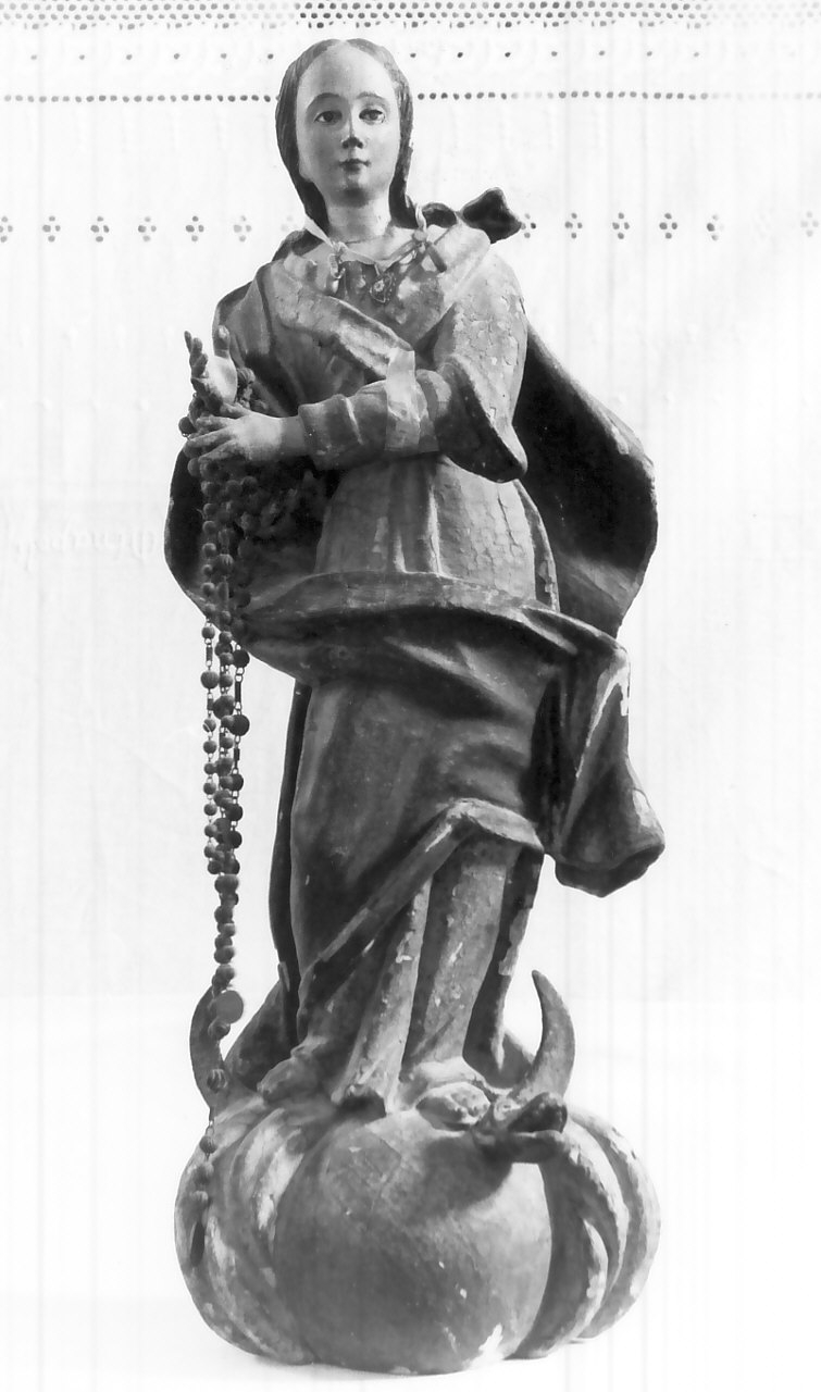 Immacolata Concezione (statua, opera isolata) - bottega calabrese (sec. XIX)