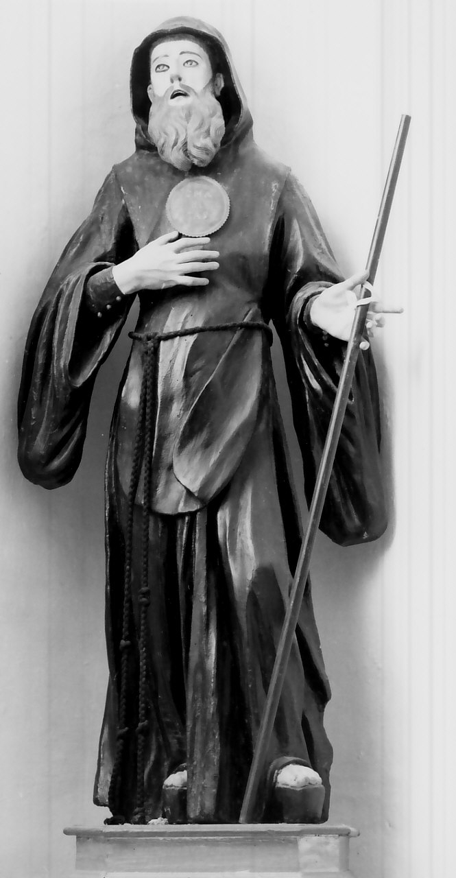 San Francesco di Paola (statua, opera isolata) - bottega calabrese (sec. XVIII)