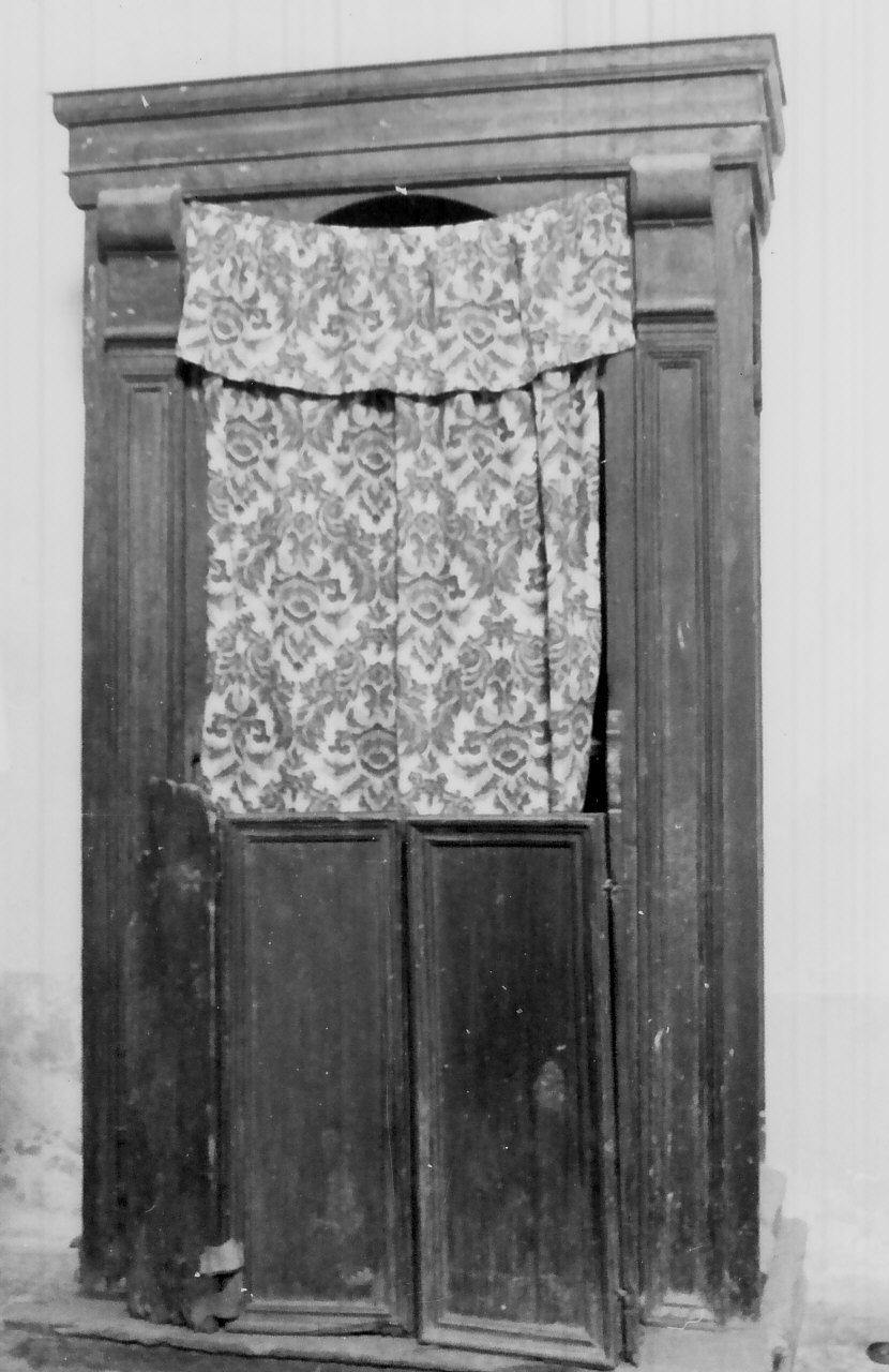 confessionale, opera isolata - bottega calabrese (sec. XIX)